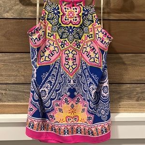 Bright tank, cute for summer! Size M
